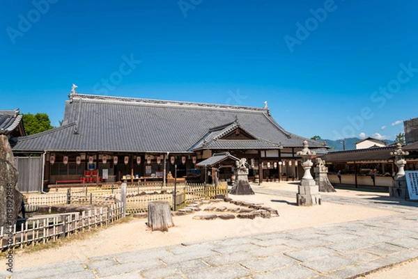 Fototapeta 大願寺本堂　広島県廿日市市宮島