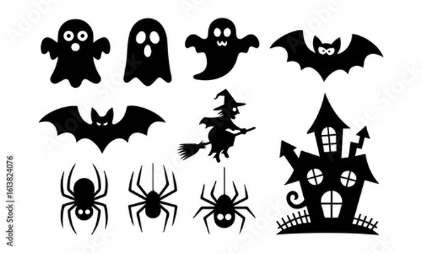 Obraz halloween vector set