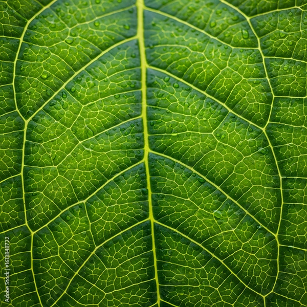 Obraz leaf texture macro