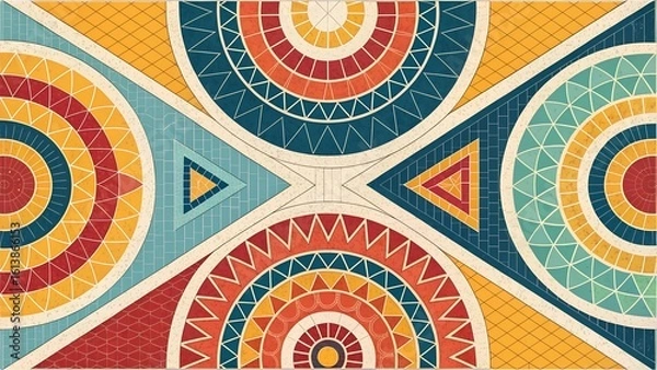 Fototapeta abstract seamless pattern