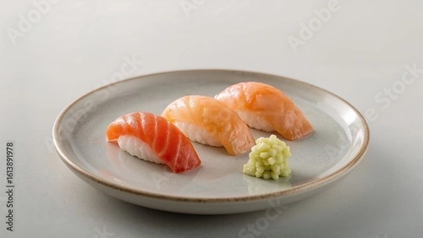 Obraz sushi with salmon