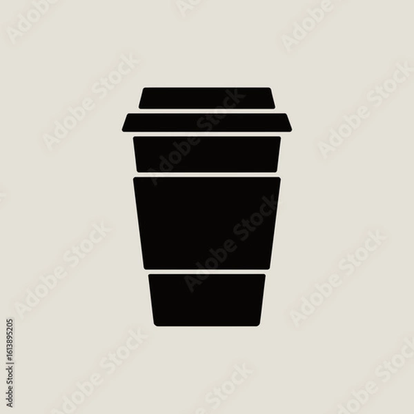Fototapeta coffee cup icon