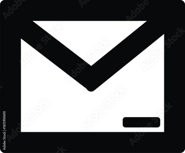 Fototapeta e mail icon