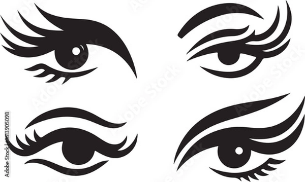 Fototapeta Eyes Vector Human