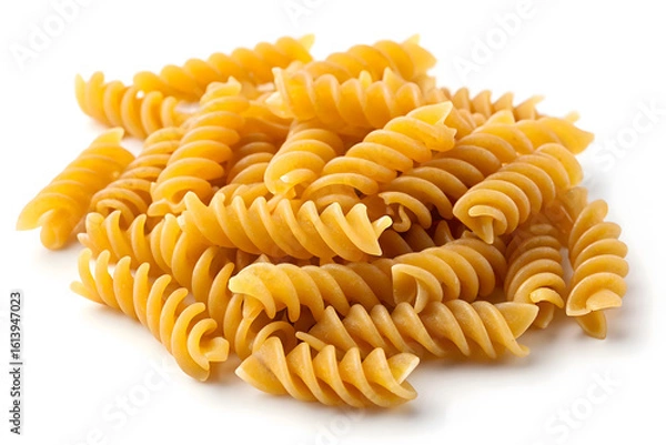 Obraz pasta on white background