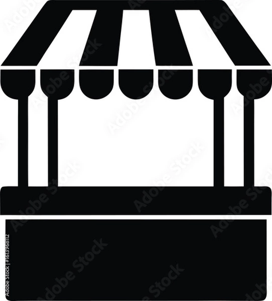 Obraz Market Stall Icon