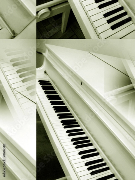Fototapeta klavir
