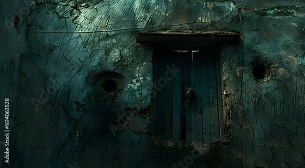 Fototapeta old wooden door