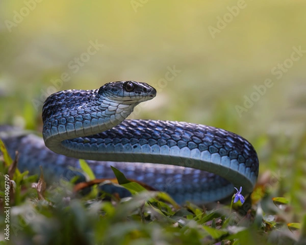 Fototapeta Blue Morph Tree Snake