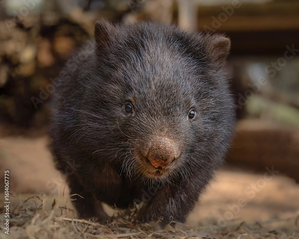 Fototapeta Curious Wombat