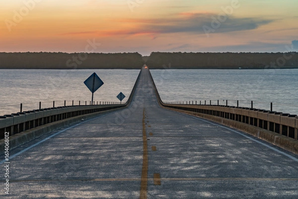 Obraz Bridge to Sunset Dreams