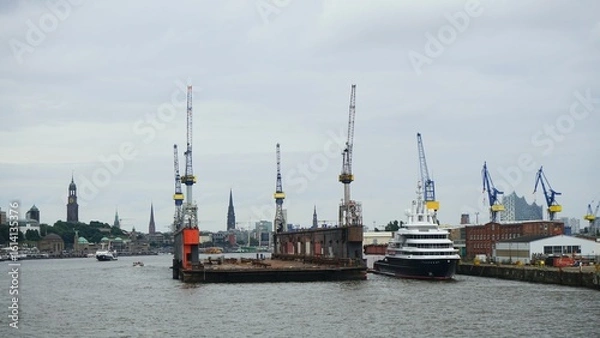 Fototapeta Hamburger Hafen