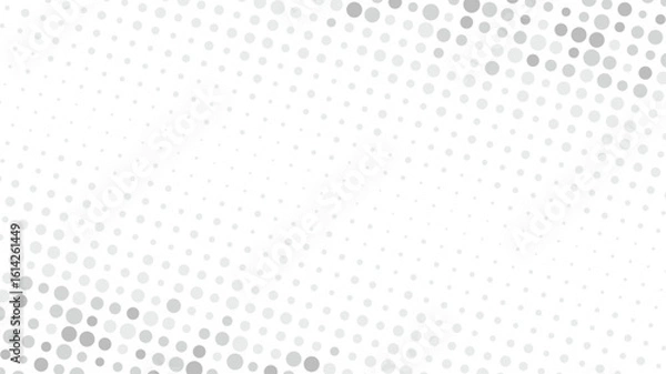 Obraz ハーフトーン　グレー　斜め　ランダム　背景