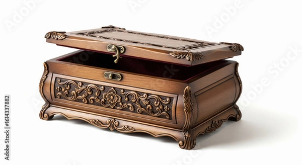 Obraz old wooden box