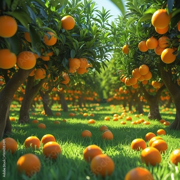 Obraz orange tree 