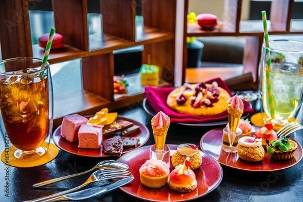 Fototapeta アフタヌーンティー