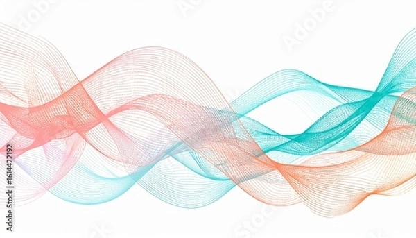 Obraz Digital Coral Web