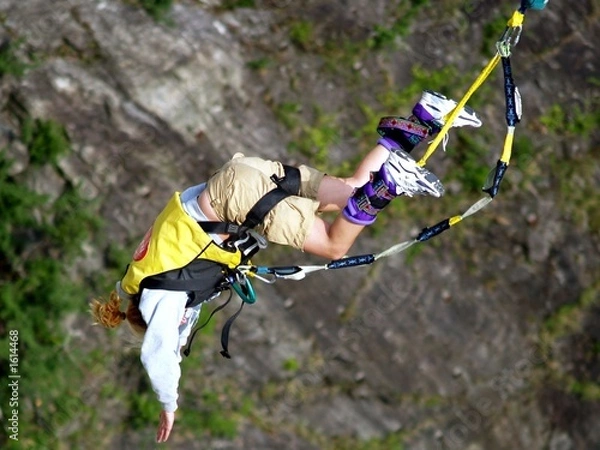 Fototapeta bungy jumping