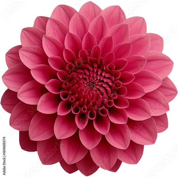 Obraz Pink dahlias with beautiful colors and unique characteristics that catch the eye.