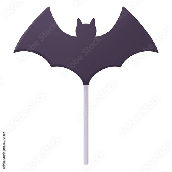 Obraz Halloween bat candy lollipop