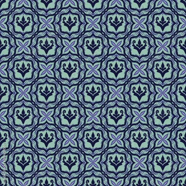 Fototapeta Elegant Floral Pattern in Soft Tones