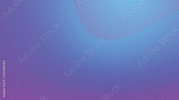 Fototapeta Blue and Purple Abstract Background with Stripes Line for Modern Web Design, UI, and Digital Visuals