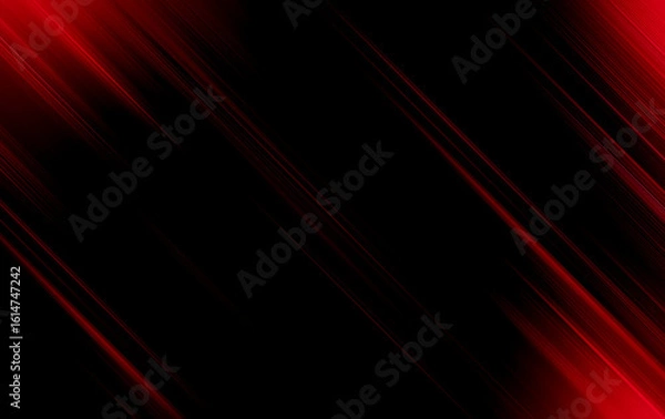 Fototapeta abstract red and black are light pattern with the gradient is the with floor wall metal texture soft tech diagonal background black dark sleek clean modern.
