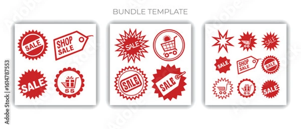 Obraz Vactor Discount Shapes Collections