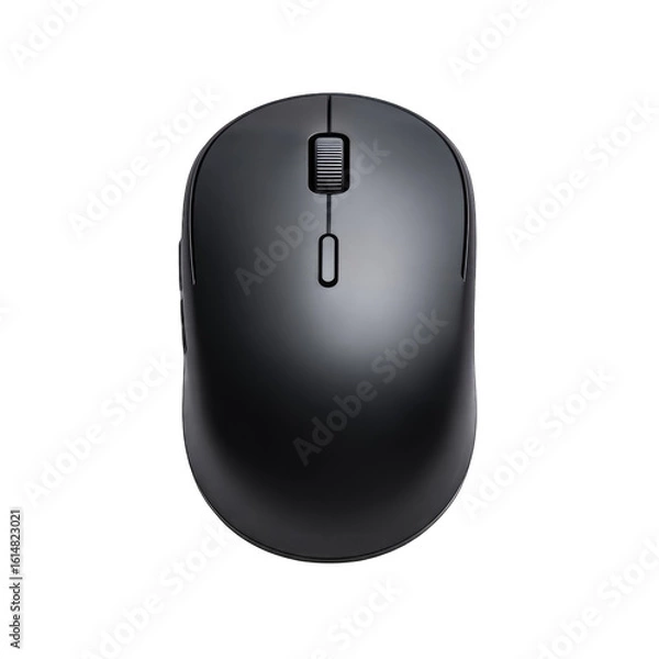 Obraz Dark gray wireless computer mouse