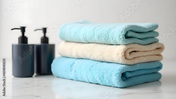 Fototapeta Stack of towels