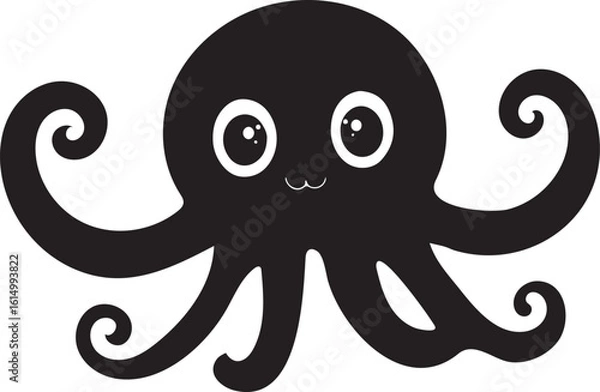 Obraz cute octopus