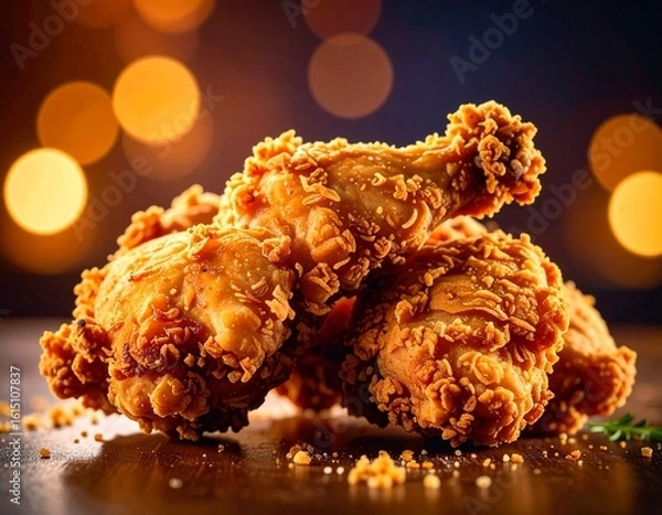 Obraz Fried chicken
