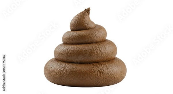 Fototapeta Isolated Poop Emoji