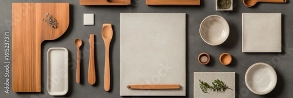 Fototapeta Modern Kitchenware Arrangement