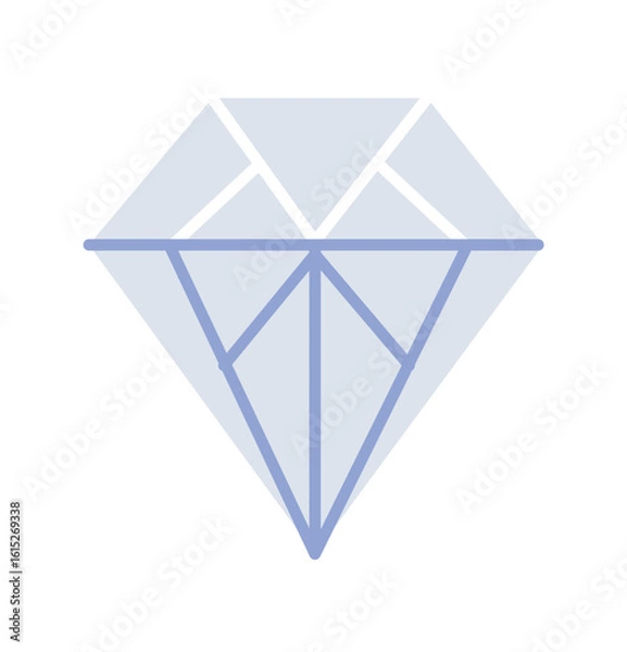 Obraz Set Diamond logo collection