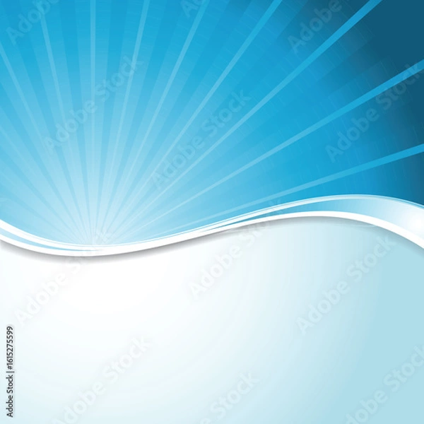 Obraz blue starburst background 1803