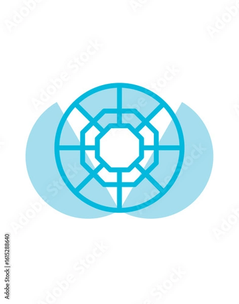 Obraz Set Diamond logo collection