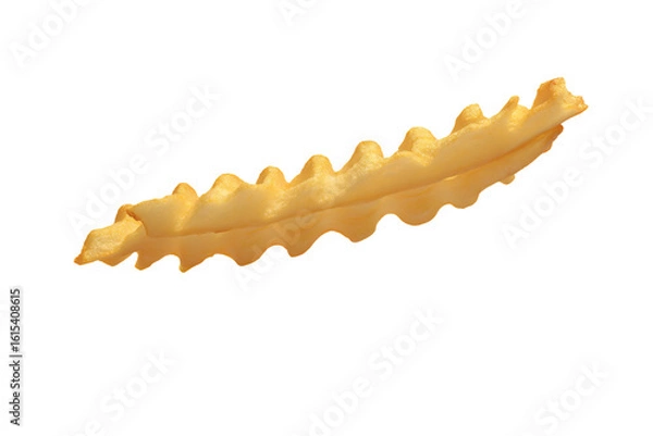 Fototapeta a close up of a piece of food on a white surface
