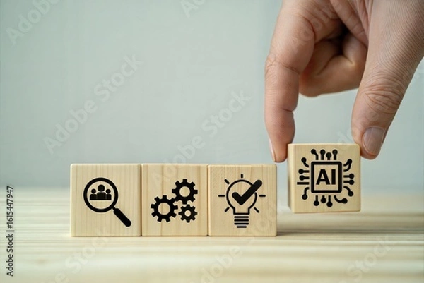 Obraz AI Implementation Strategic Planning  Technological Advancement