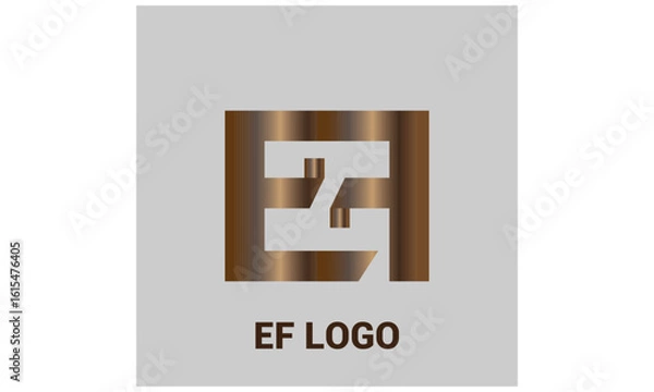 Fototapeta Vector logo of a system integration company.