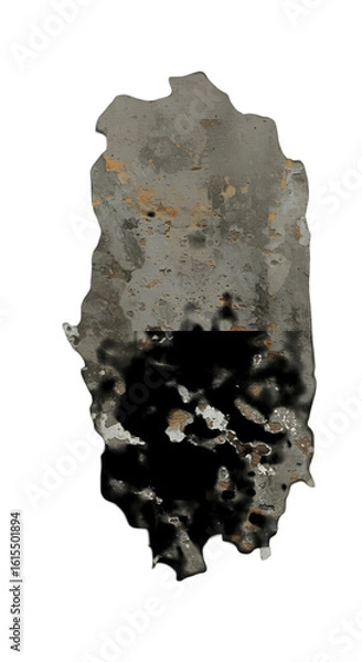 Obraz Abstract Grunge Texture On Black Background Illustration Isolated