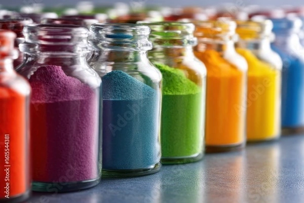 Fototapeta Food coloring regulations shaping healthier nutrition standards and consumer awareness in processed products and industry practices