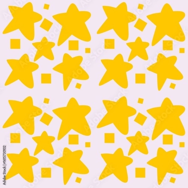 Fototapeta Yellow star