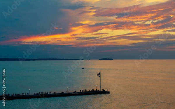 Obraz Lakeside Ohio Aerial