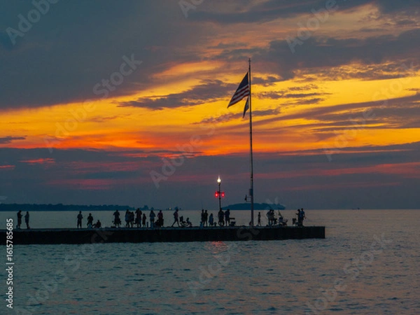 Obraz Lakeside Ohio Aerial
