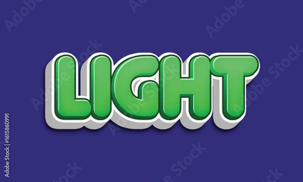 Obraz 3d text effect design