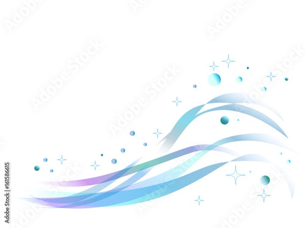 Obraz 流れる水のアブストラクト