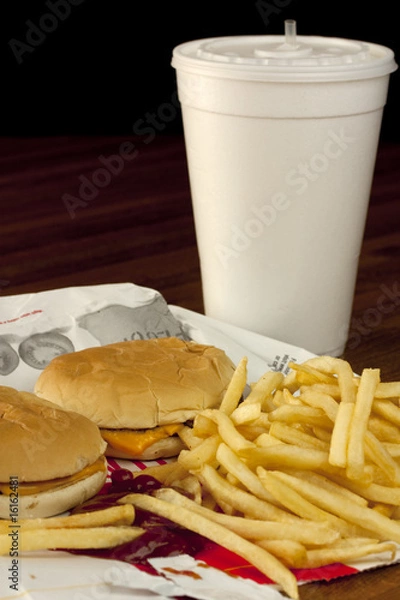 Obraz Gross Fast Food