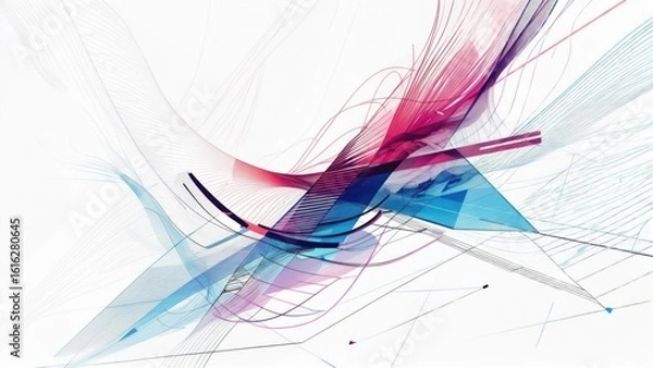 Obraz Abstract geometric design (11)