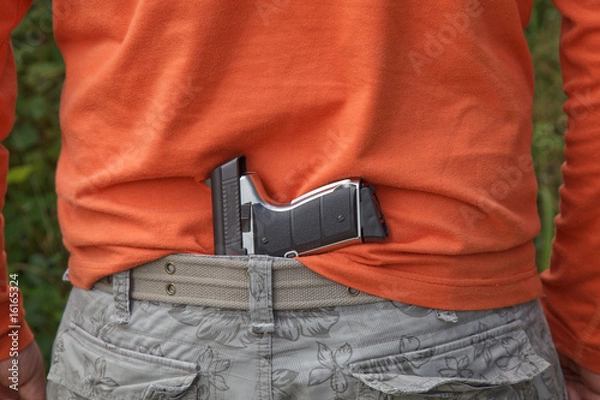 Obraz Gun  in one's belt
